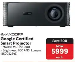 Makro Maxdorf Google Certified Smart Projector offer