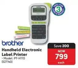 Makro Brother Handheld Electronic Label Printer offer