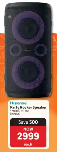 Makro Hisense Party Rocker Speaker offer