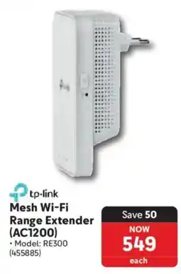 Makro Tp-link Mesh Wi-Fi Range Extender offer