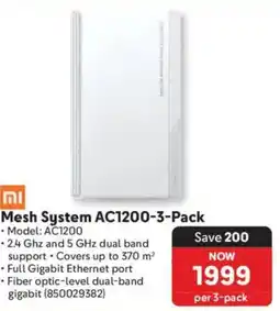 Makro Xiaomi Mesh System AC1200 offer