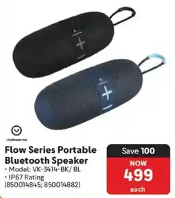 Makro Volkano Flow Series Portable Bluetooth Speaker offer
