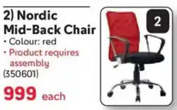 Makro Essential Nordic Mid-Back Chair offer