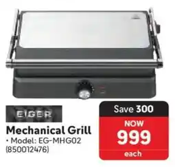 Makro EIGER Mechanical Grill offer