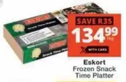 Checkers Hyper Eskort Frozen Snack Time Platter offer