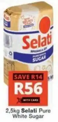 Checkers Hyper Selati Pure White Sugar offer
