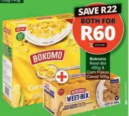 Checkers Hyper Bokomo Weet-Bix & Corn Flakes Cereal offer