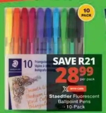 Staedtler Fluorescent Ballpoint Pens