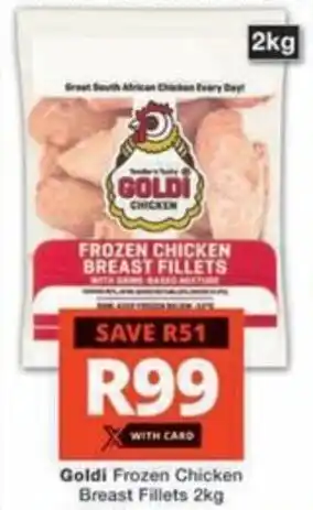 Goldi Frozen Chicken Breast Fillets