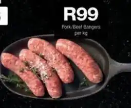 Checkers Hyper Pork/ Beef Bangers offer