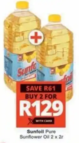 Checkers Hyper Sunfoil Pure Sunflower Oil offer