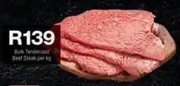Checkers Hyper Bulk Tenderised Beef Steak offer