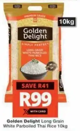 Checkers Hyper Golden Delight Long Grain White Parboiled Thai Rice offer