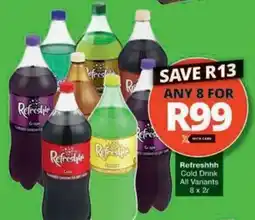 Checkers Hyper Refreshhh Cold Drink All Variants offer