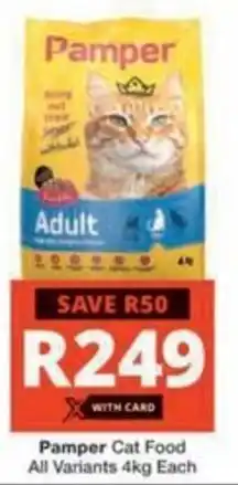 Checkers Hyper Pamper Cat Food All Variants offer
