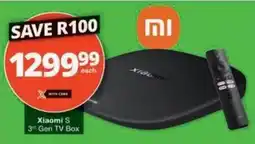 Checkers Hyper Xiaomi S 3rd Gen TV Box offer
