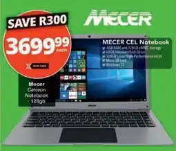 Checkers Hyper Mecer Celeron Notebook offer
