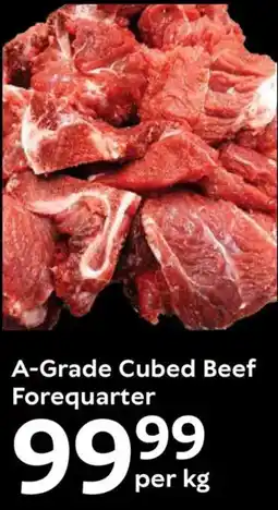 Oxford Freshmarket A-Grade Cubed Beef Forequarter offer