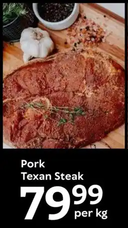 Oxford Freshmarket Pork Texan Steak offer