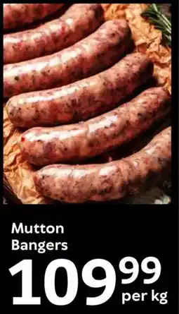 Oxford Freshmarket Mutton Bangers offer
