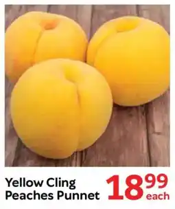 Oxford Freshmarket Yellow Cling Peaches Punnet offer