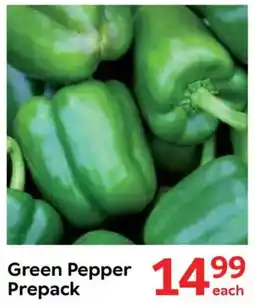 Oxford Freshmarket Green Pepper Prepack offer