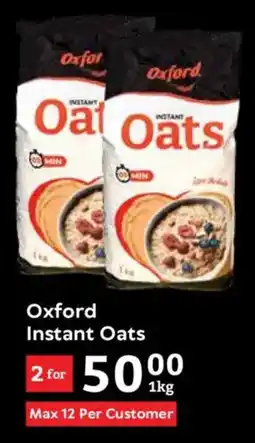 Oxford Freshmarket Oxford Instant Oats offer
