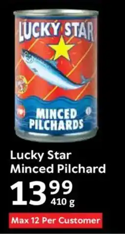 Oxford Freshmarket Lucky Star Minced Pilchard offer