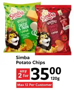Oxford Freshmarket Simba Potato Chips offer