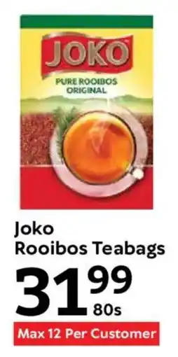 Oxford Freshmarket Joko Rooibos Teabags offer