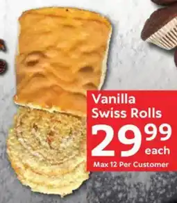 Oxford Freshmarket Vanilla Swiss Rolls offer