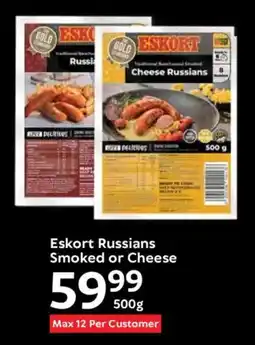 Oxford Freshmarket Eskort Russians Smoked or Cheese offer