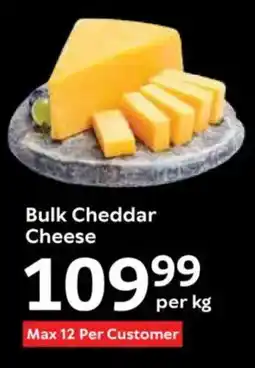 Oxford Freshmarket Bulk Cheddar Cheese offer