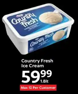 Oxford Freshmarket Country Fresh Ice Cream offer
