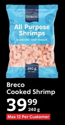 Oxford Freshmarket Breco Cooked Shrimp offer