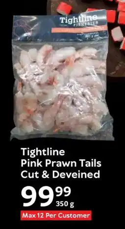 Oxford Freshmarket Tightline Pink Prawn Tails Cut & Deveined offer