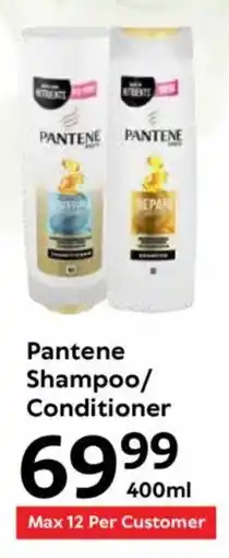 Oxford Freshmarket Pantene Shampoo/ Conditioner offer