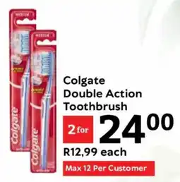 Oxford Freshmarket Colgate Double Action Toothbrush offer