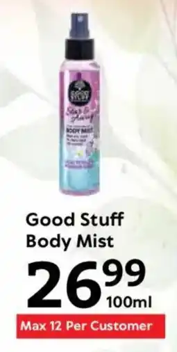 Oxford Freshmarket Good Stuff Body Mist offer