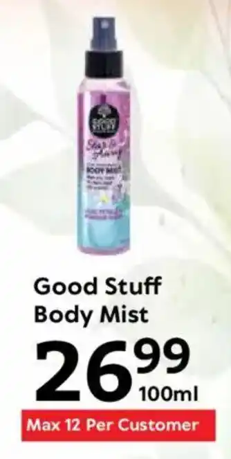 Oxford Freshmarket Good Stuff Body Mist offer