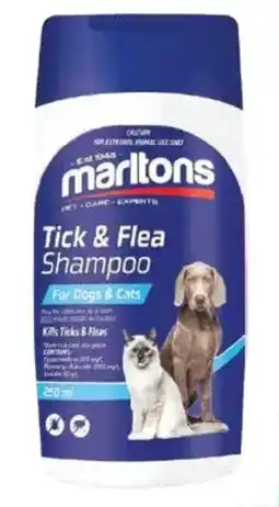 Oxford Freshmarket Marltons Tick & Flea Shampoo Dog & Cat offer