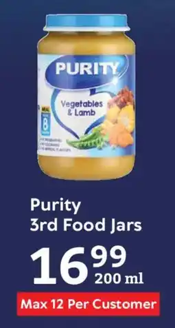 Oxford Freshmarket Purity 3rd Food Jars offer