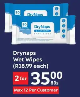 Oxford Freshmarket Drynaps Wet Wipes offer