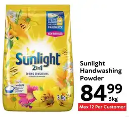 Oxford Freshmarket Sunlight Handwashing Powder offer