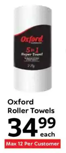 Oxford Freshmarket Oxford Roller Towels offer