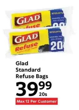 Oxford Freshmarket Glad Standard Refuse Bags offer