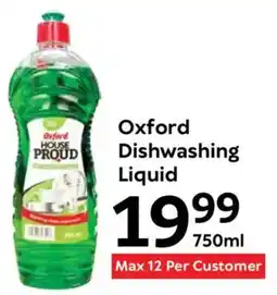 Oxford Freshmarket Oxford Dishwashing Liquid offer
