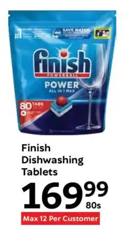 Oxford Freshmarket Finish Dishwashing Tablets offer