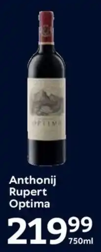 Oxford Freshmarket Anthonij Rupert Optima offer
