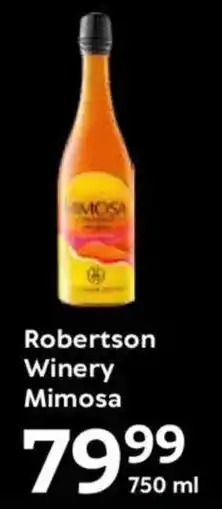 Oxford Freshmarket Robertson Winery Mimosa offer